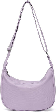 Lila Handtasche Damen Crossbody Bag verstellbarer Schultergurt