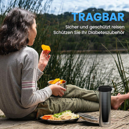 Insulin Kühltasche für 3-5 Pens – Kühlbox für Reisen & Flugzeug