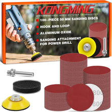 Schleifscheiben 50mm Klett P800 Körnung 100 Stück