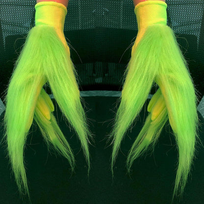 Grüne Monster Handschuhe Cosplay Halloween Weihnachten Party