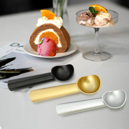 Eislöffel Schwarz Aluminium 18cm Antihaft Eisportionierer