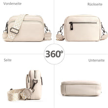 TIAASTAP Damen Handy Umhängetasche Echtes Leder Crossbody