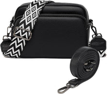 Damen Handy Umhängetasche Echtes Leder Crossbody Bag Schultergurt 3