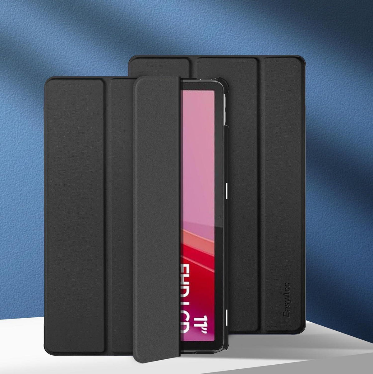 Tablet Hülle für Lenovo Tab M11 TB330 2024, Standfunktion, Schwarz