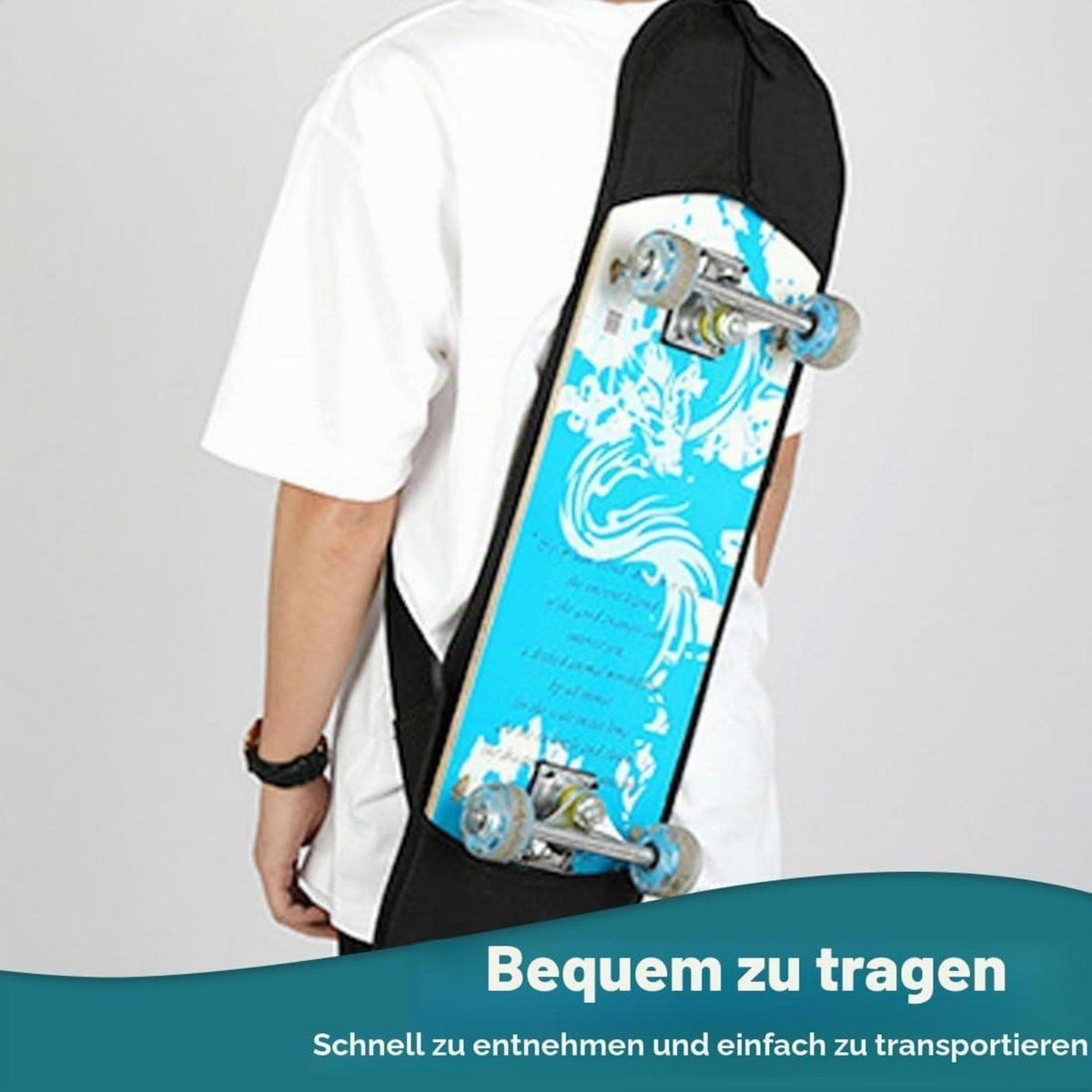 Skateboard Tasche 87x24cm – Schutz & Tragekomfort