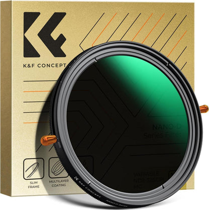 ND Filter 82mm CPL&ND2-ND32 Multifunktionaler Graufilter & Polfilter