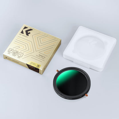 55mm ND CPL Filter 2-in-1 multifunktionaler Graufilter und Polfilter