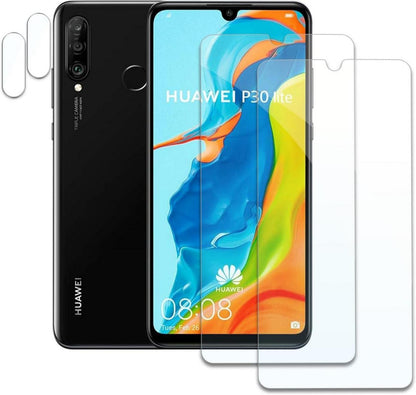 Schutzfolie Huawei P30 Lite 2x Gehärtetes Glas Displayschutz 2x