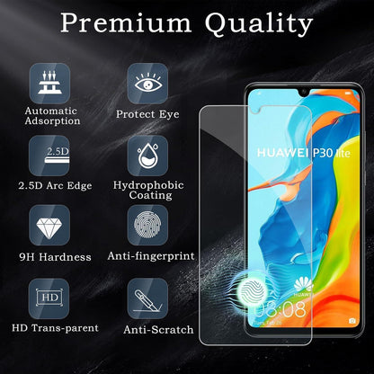 Schutzfolie Huawei P30 Lite 2x Gehärtetes Glas Displayschutz 2x