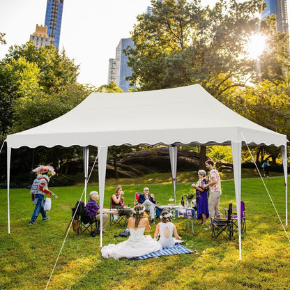 3x6m Faltpavillon Wasserdicht mit 6 Seitenwänden & Zubehör