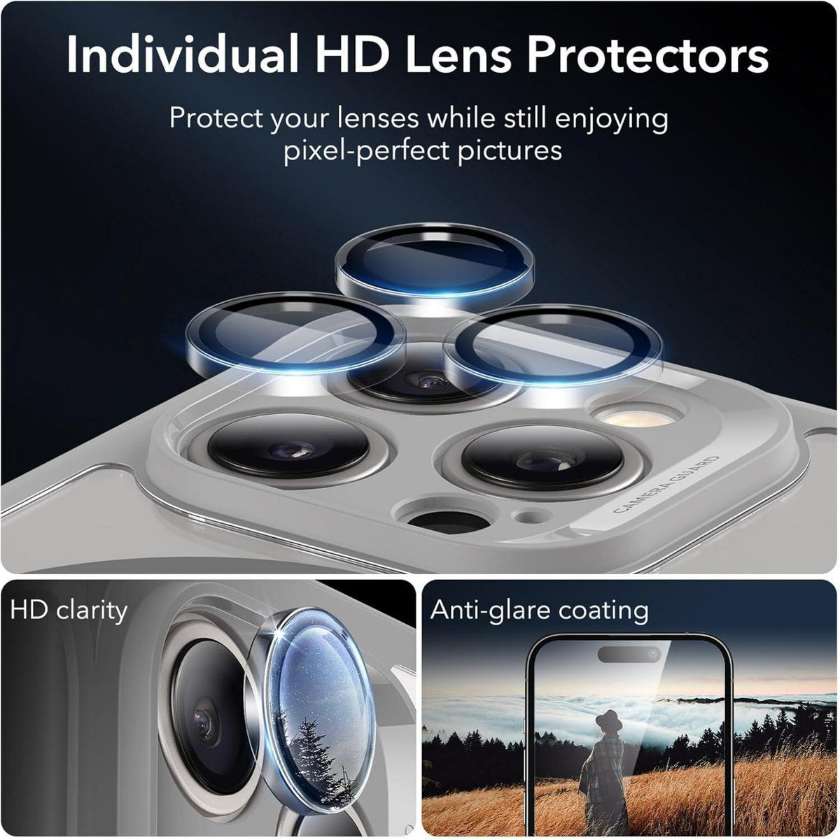 iPhone 15 Pro Hülle MagSafe 360 Grad Schutzhülle Stoßfest Camer Guard