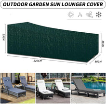 PATIO PLUS Sonnenliegen Abdeckung wasserdicht UV-Schutz