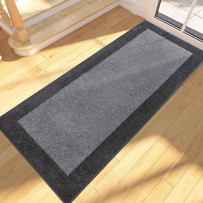 Schmutzfangmatte Grau 60x180 cm – Rutschfest & Waschbar