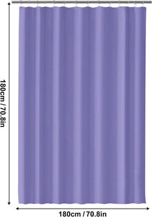 Duschvorhang Lavendel Anti-Schimmel 180x180 cm Wasserdicht