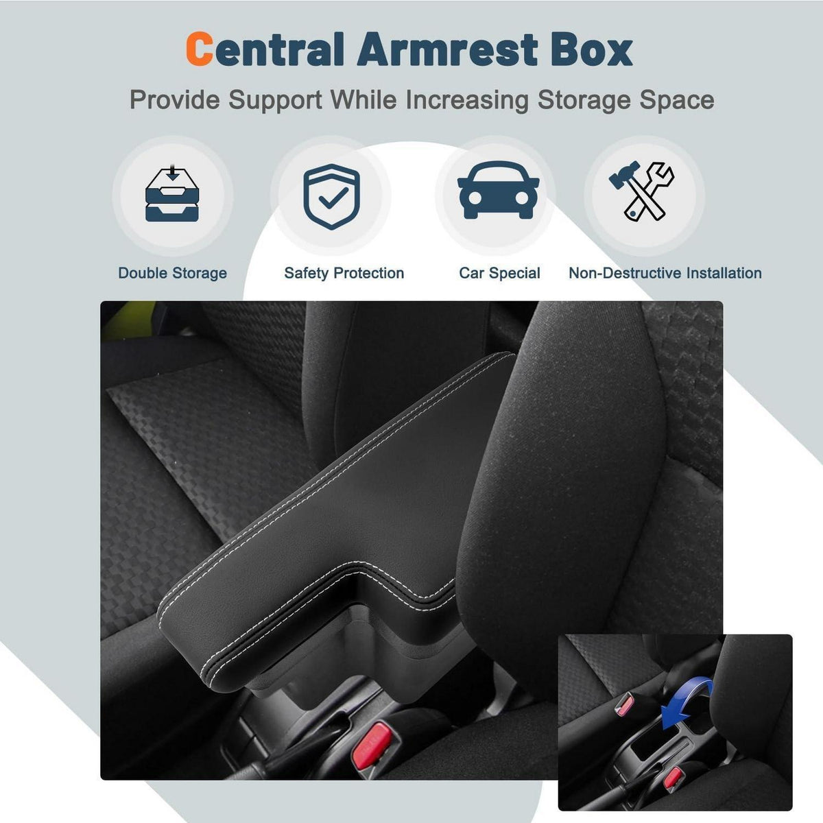 Suzuki Jimny Aufbewahrungsbox für Mittelkonsole 2019+