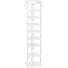 Vertikales Schuhregal mit 9 Ebenen und