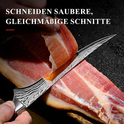 Filetiermesser 15cm Edelstahl | Ausbeinmesser für Fisch & Fleisch