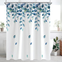 Duschvorhang Grüne Blätter 300x200cm Antischimmel Wasserabweisend