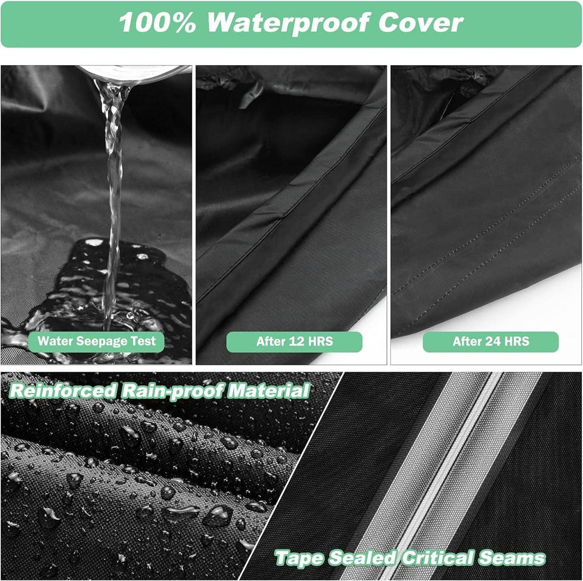 Abdeckhaube Gartentisch Schutzhülle 140x140x15cm wetterfest