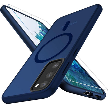 Samsung Galaxy S20 FE Hülle Magnetisch mit Schutzfolie & Magsafe