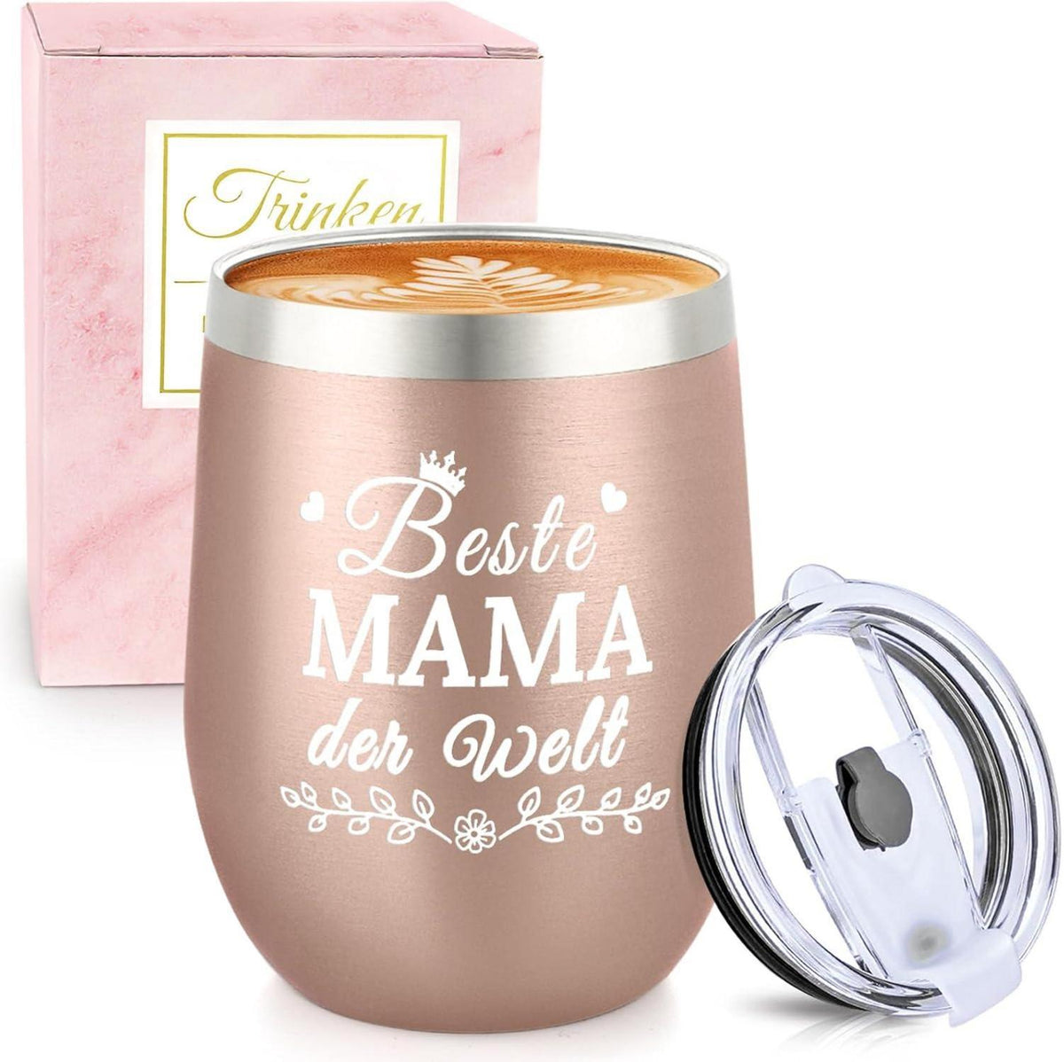 12oz Edelstahl Travel Mug Mama Geschenk Geburtstag Weihnachten