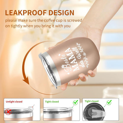 Miofula Geschenke Mama 12oz Travel Mug Edelstahl