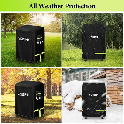 Schwere Grillabdeckung 600D Oxford wetterfest 90x70x110cm