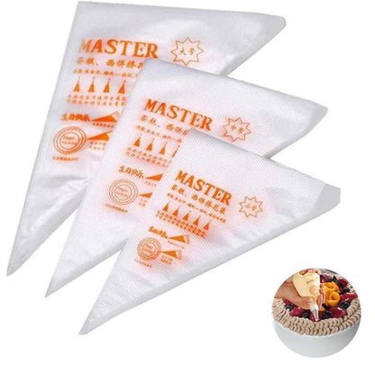 Einweg Spritzbeutel Set 3 Größen – 300 Stück Backen
