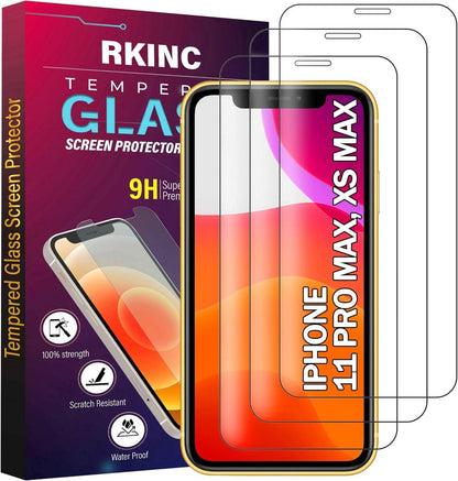 Displayschutzfolie iPhone 11 Pro Max XS Max Panzerglas 3er Set 0,33mm