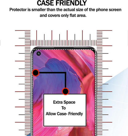 Panzerglas Displayschutzfolie für OPPO Reno 8 5G & Reno 8 Lite 5G 3er Pack