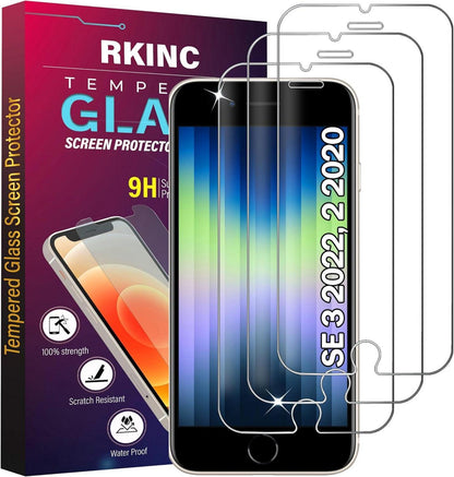 Displayschutzfolie Panzerglas iPhone SE 3 SE 2 7 8 3x Schutzglas