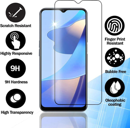 Panzerglas Displayschutz für Xiaomi Redmi 9A 9C 10A 3er-Pack