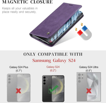 KZB Samsung Galaxy S24 5G Hülle Lila 360° Schutz