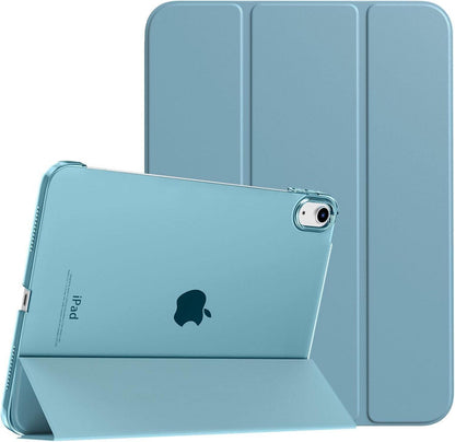 iPad 10.9 Schutzhülle Smart Case Auto Schlaf Neblig Blau