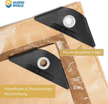Abdeckplane Wasserdicht 2m x 3m Beige Multifunktionale