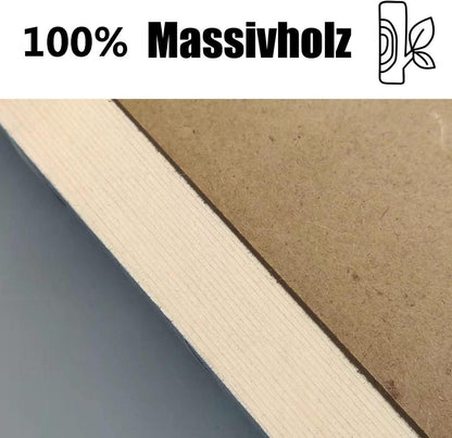 Bilderrahmen A4 Holzplakat mit Plexiglasfenster für Wanddekoration