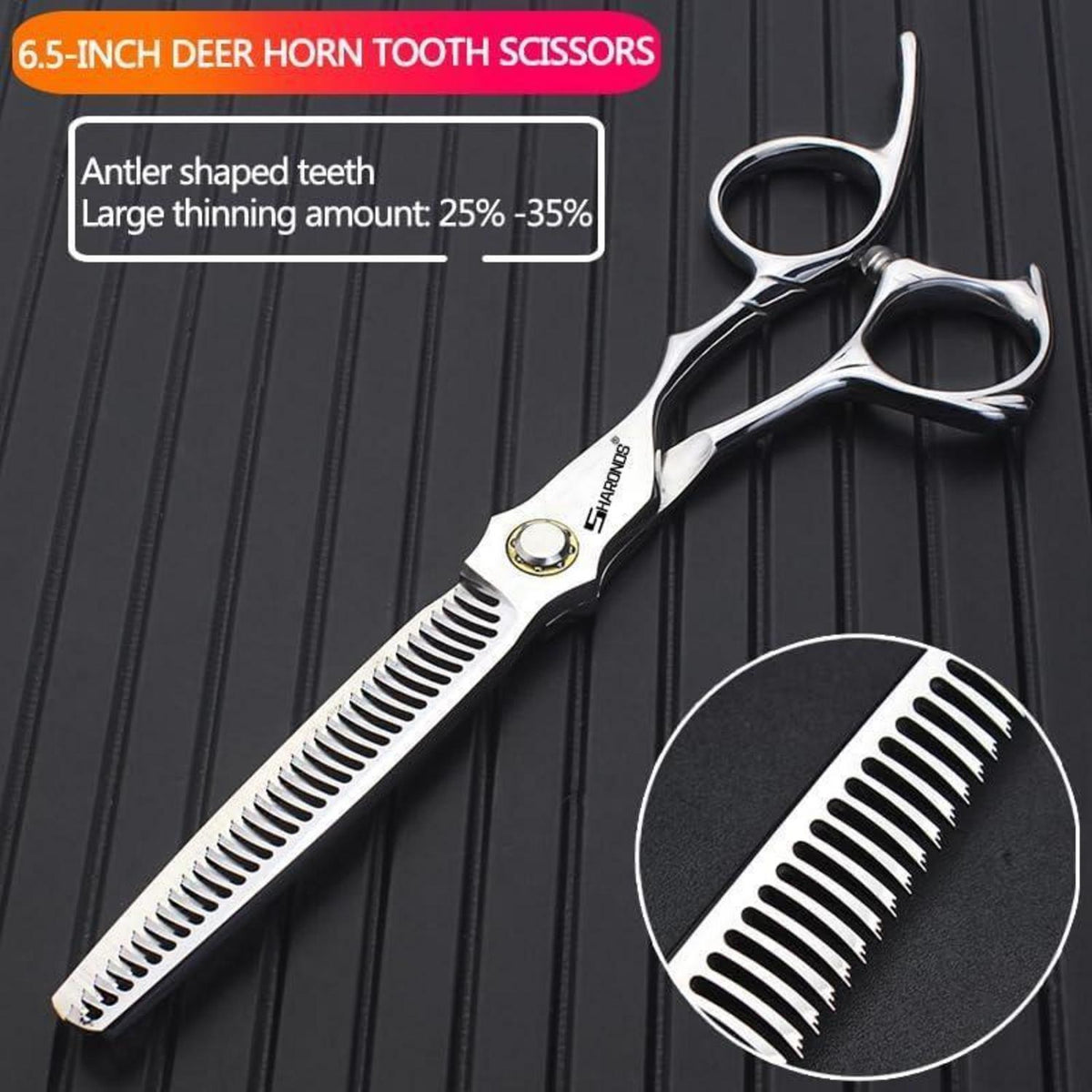 Professionelle Haarschere 6/6,5 Zoll – Japanisches 440C Stahl Set