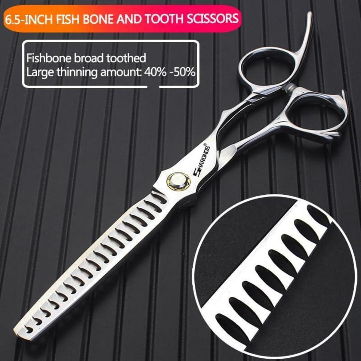 Professionelle Haarschere 6/6,5 Zoll – Japanisches 440C Stahl Set