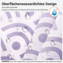 Duschvorhang Blume 220x200cm Polyester Textil Wasserdicht