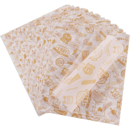 Deli Papierblätter 100er Set, Zeitungsdruck, 25x21.5cm