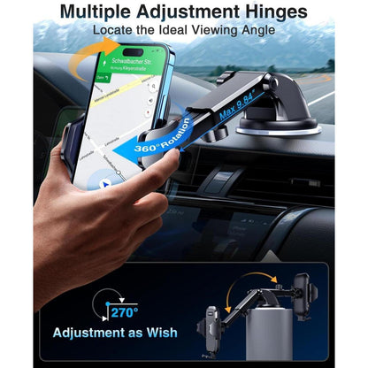 Auto Handyhalterung 4in1 – Stabil & Flexibel für iPhone & Samsung