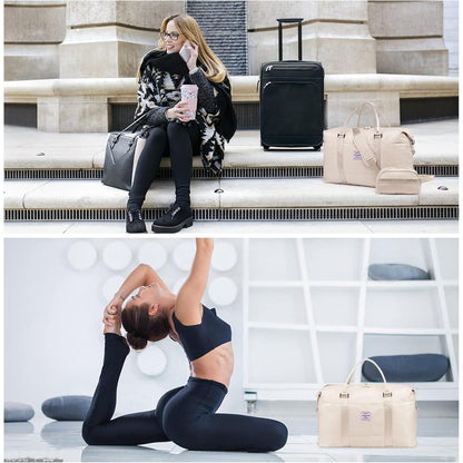 Damen Reisetasche Weekender Wasserdicht 30L Handgepäck
