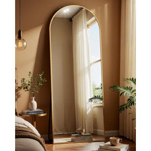 Ganzkörperspiegel Bogen 66x180cm Gold – Stand- & Wandspiegel