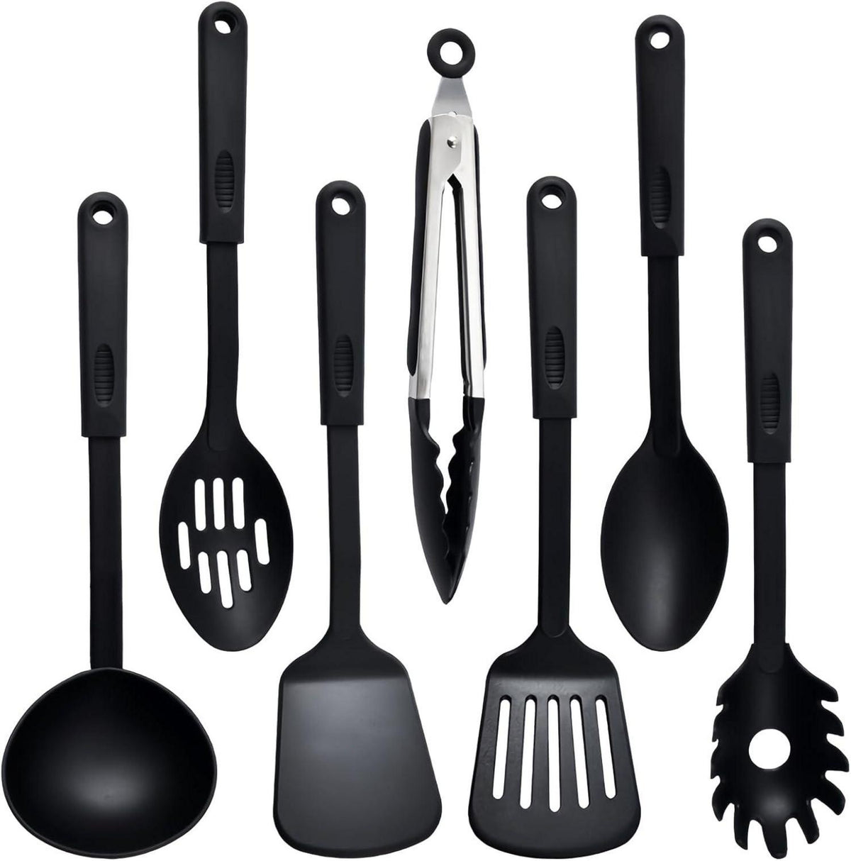 Küchenhelfer Set 7-teilig Nylon Kochutensilien Antihaft