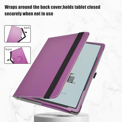 Rotating hülle für BOOX Tab Ultra 360°Drehbares Standfunktion Violett