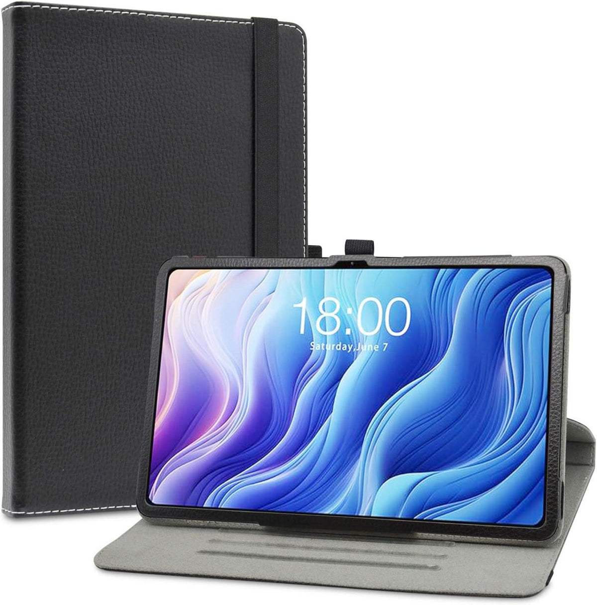 Tablet Hülle TECLAST T60 360° Drehbar Standfunktion 12 Zoll Schwarz