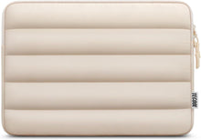 15.6 Zoll Stoßfeste Laptoptasche Hülle für Laptop Notebook Beige