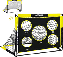 Fussballtore 2 In 1 Pop Up Tor mit 5 Schussloechern