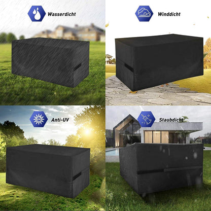 YoungBee Abdeckung für Gartenmöbel 130x100x74cm - Wasserdicht & UV-beständig