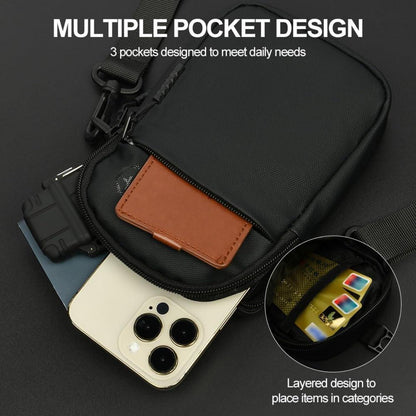 Aucuu Herren Umhängetasche Wasserdicht Messenger Bag Crossbody Bold